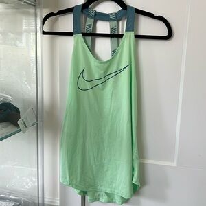 Women’s Nike blue green tank top size S